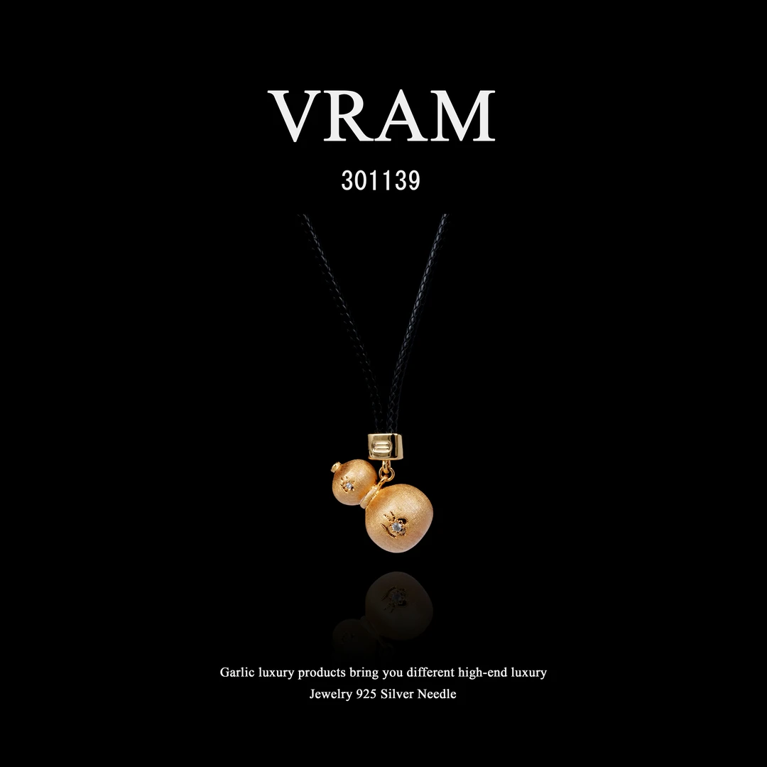 镀K金  VRAM项链~301139（60cm）