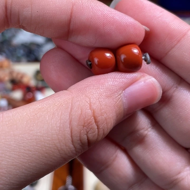 南红玛瑙未镶嵌颈饰44