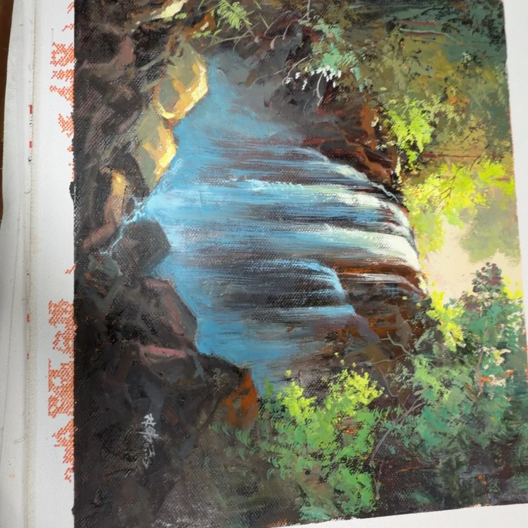 油画加油加油努力加油努力加油