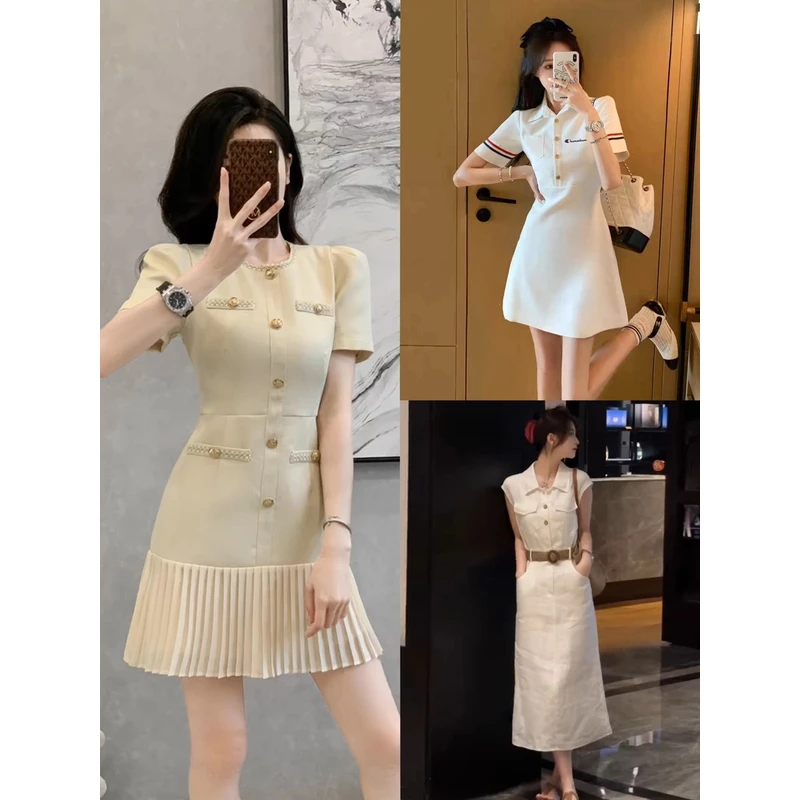 A101-200 气质淑女连衣裙夏季