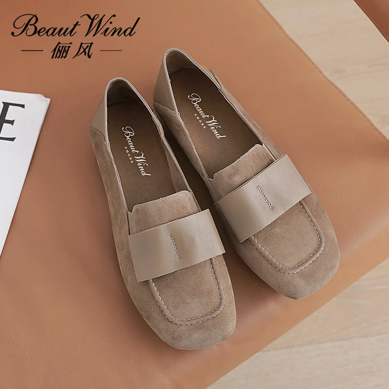 2025年秋季新款法式方头潮流蝴蝶结通勤软底舒适两穿休闲乐福单鞋