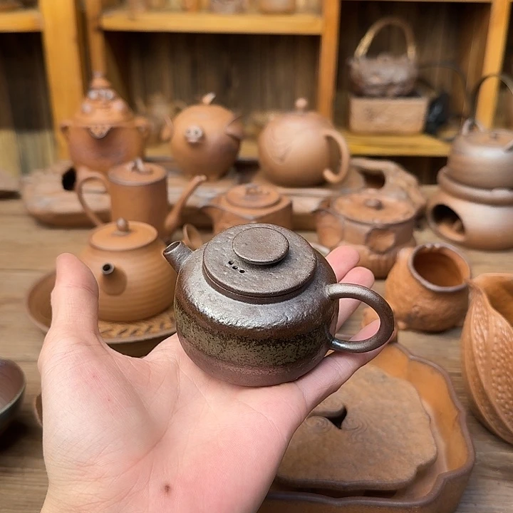 原矿老岩泥茶器系列
