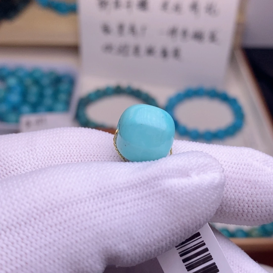 天空蓝的高瓷瓜珠