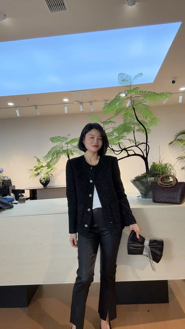 TANTAN 百搭显瘦女款小香风外套2400