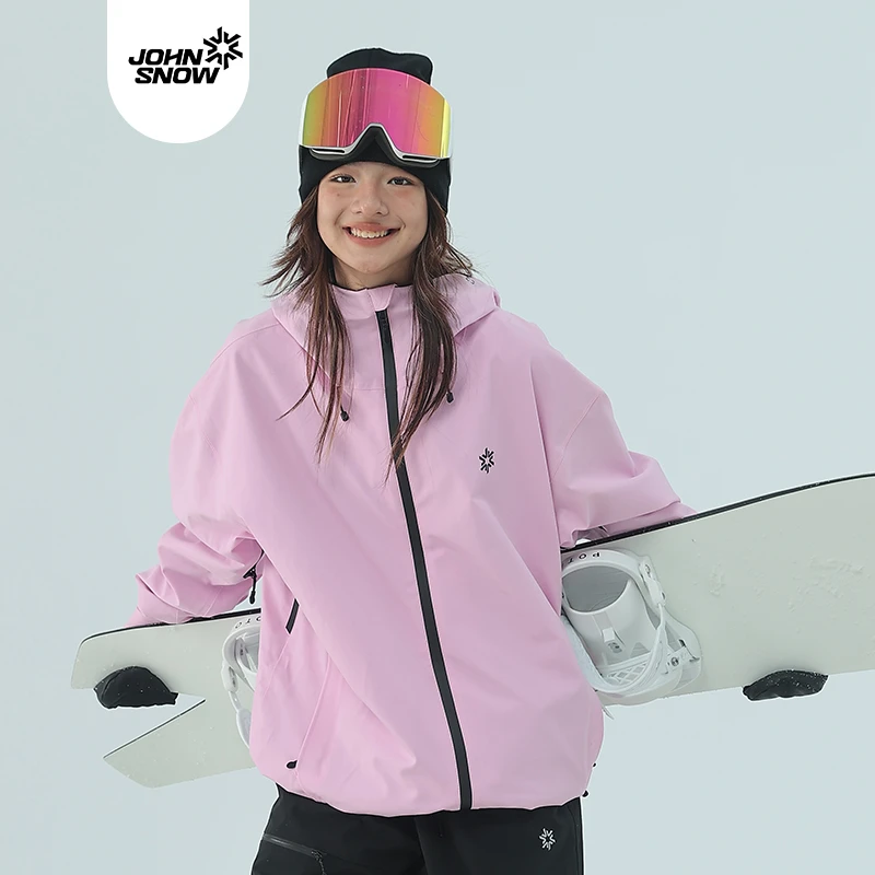 John snow单双板滑雪服防水压胶专业男女款百搭保暖外套滑雪上衣