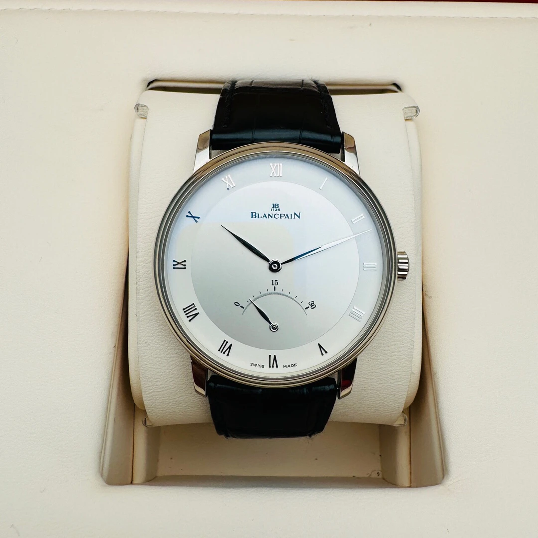95新 Blancpain 经典4063-1542-55B自动机械