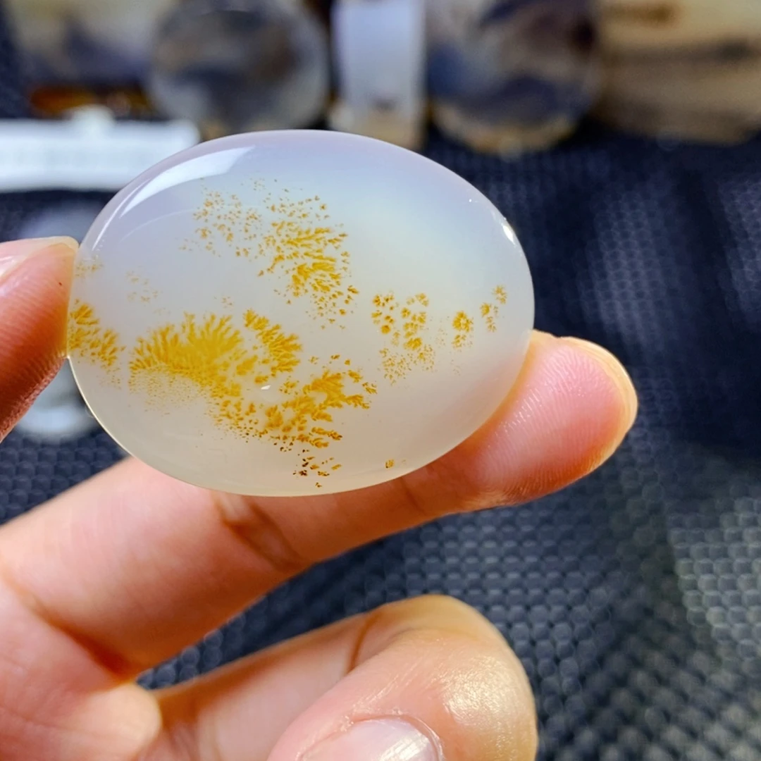 未镶嵌玛瑙/玉髓珠宝半成品