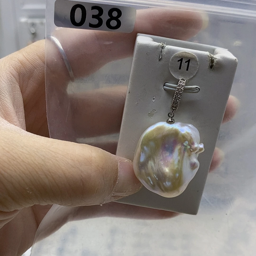 颈饰合金淡水珍珠