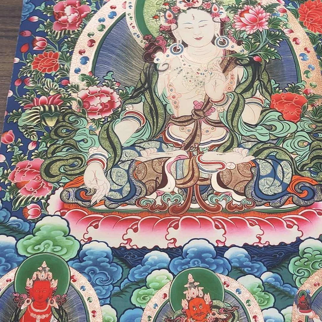 卷轴画唐卡精品展览原作