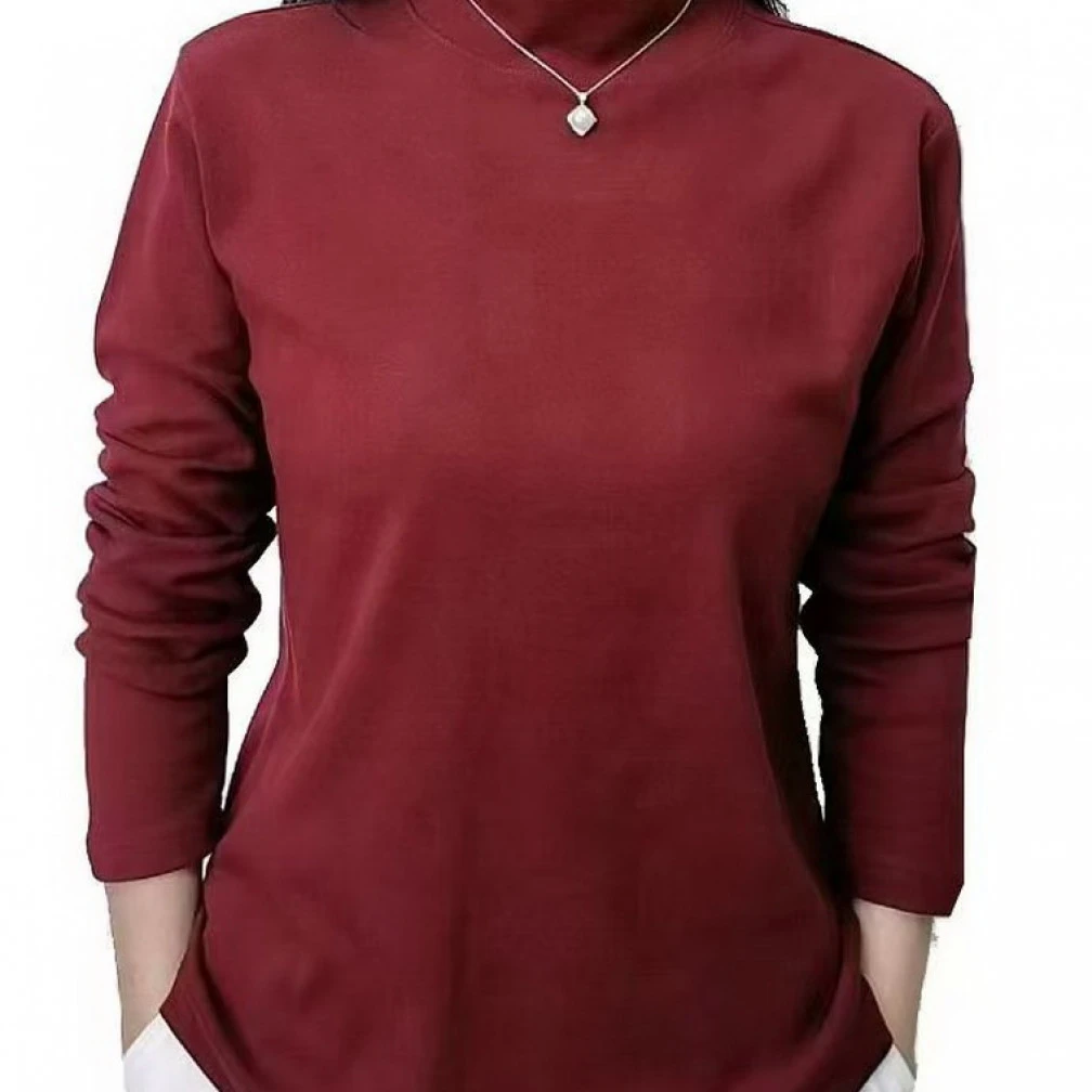 长袖德绒打底修身1116