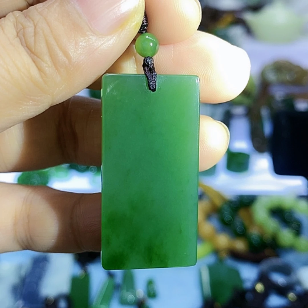 【闪购商品】未镶嵌和田玉（碧玉）挂件