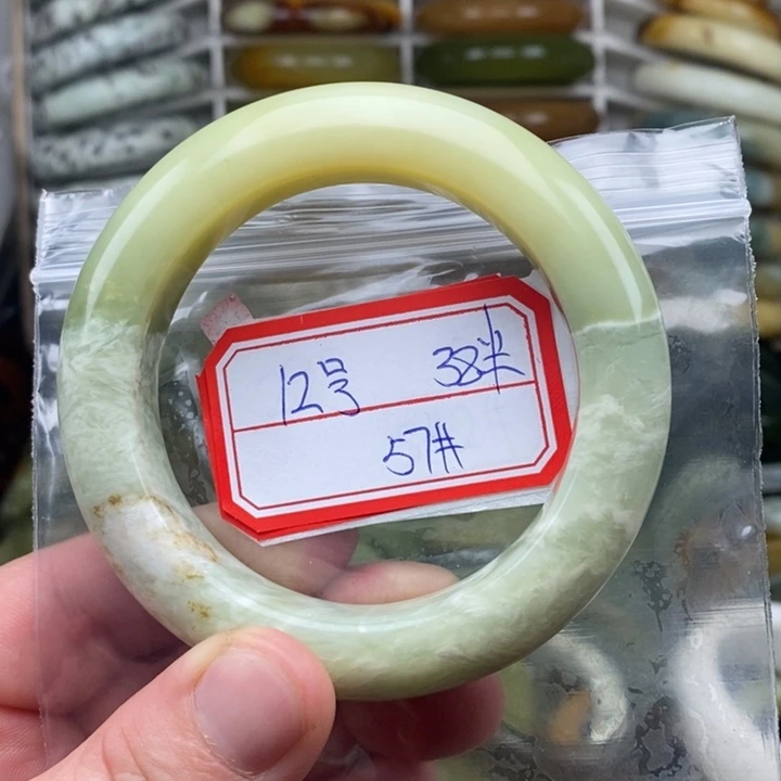 未镶嵌蛇纹石玉手绳