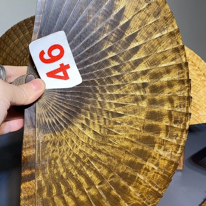 北***乱金丝楠金丝楠木扇子