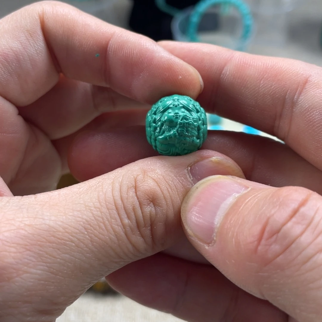 原生态湖北矿小配饰，直径15