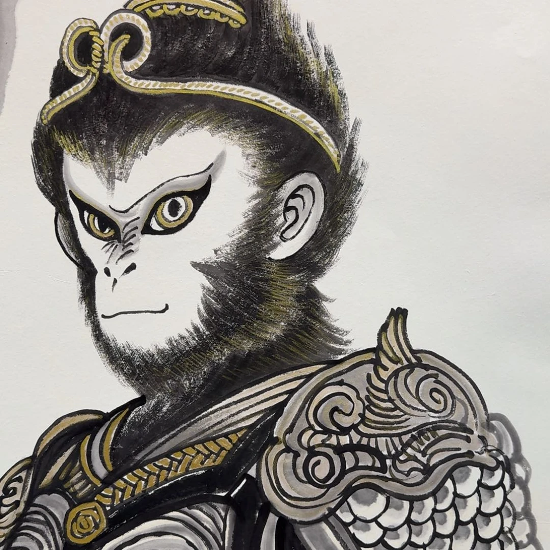 国画国画作品LX老师