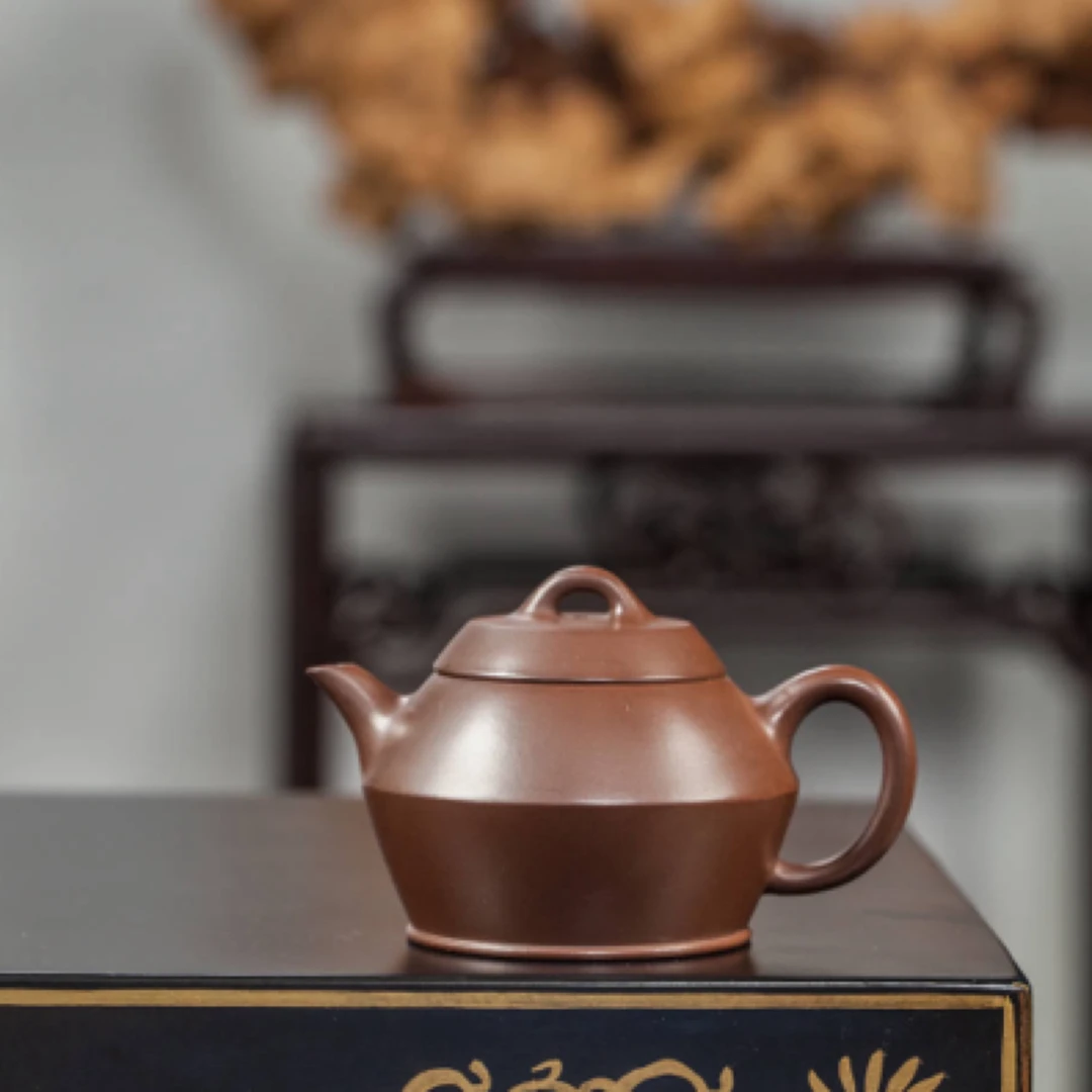 精工制作紫砂壶紫泥200毫升小壶