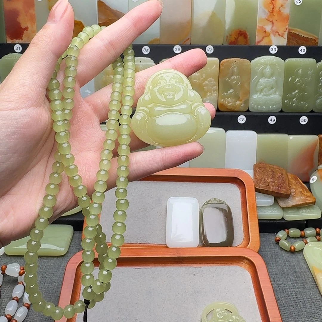 非金属方解石玉大肚佛