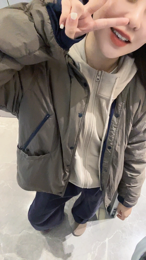 【北总严选】帕迪恩“小然”撞色圆领棉服外套25PD-P608