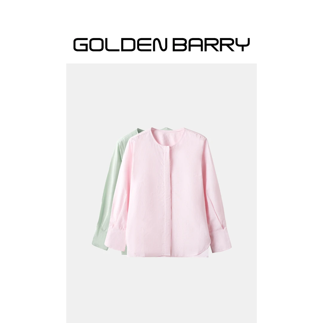 GOLDENBARRY|212581圆领小衬衣【微瑕1】