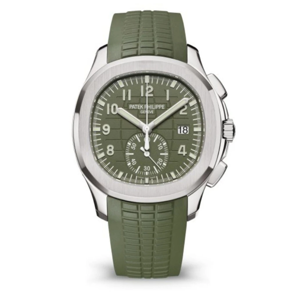 未使用 Patek Philippe/百达翡丽 24年6月/手雷系列 5968G/牛油果