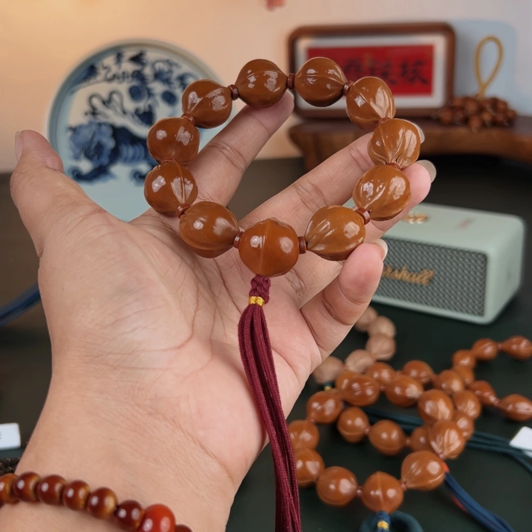 橄榄核手串1923鲨鱼背