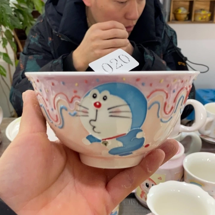 杯景德镇釉下彩手绘