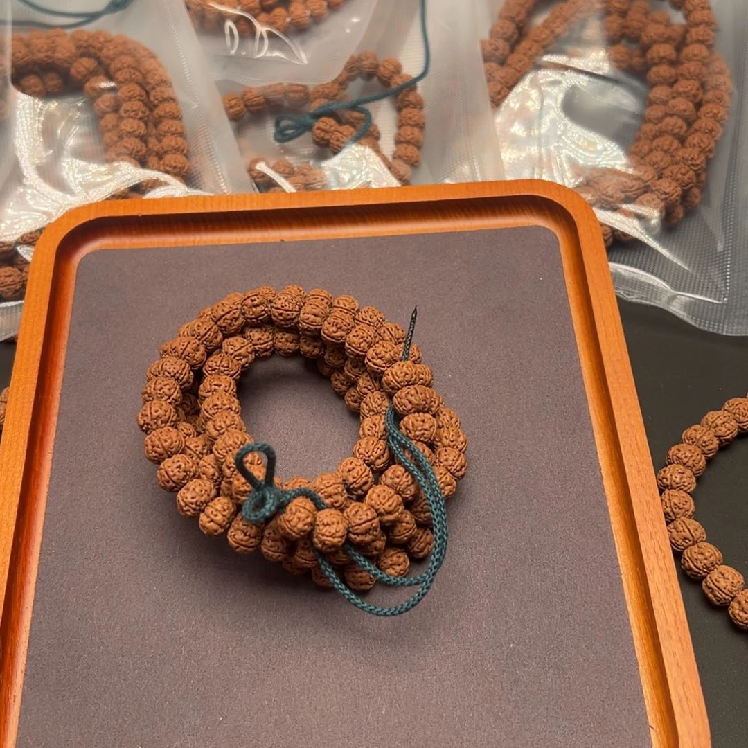 ᝰ***水金刚菩提吊坠超头