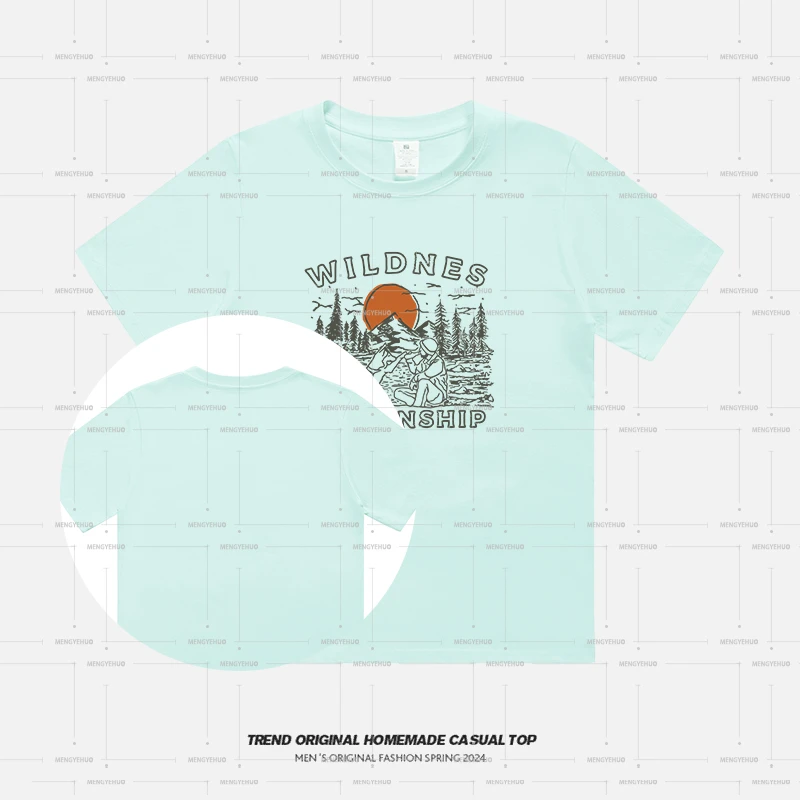 【T恤系列】自然之息230g精梳棉男女同款短袖小众soinku