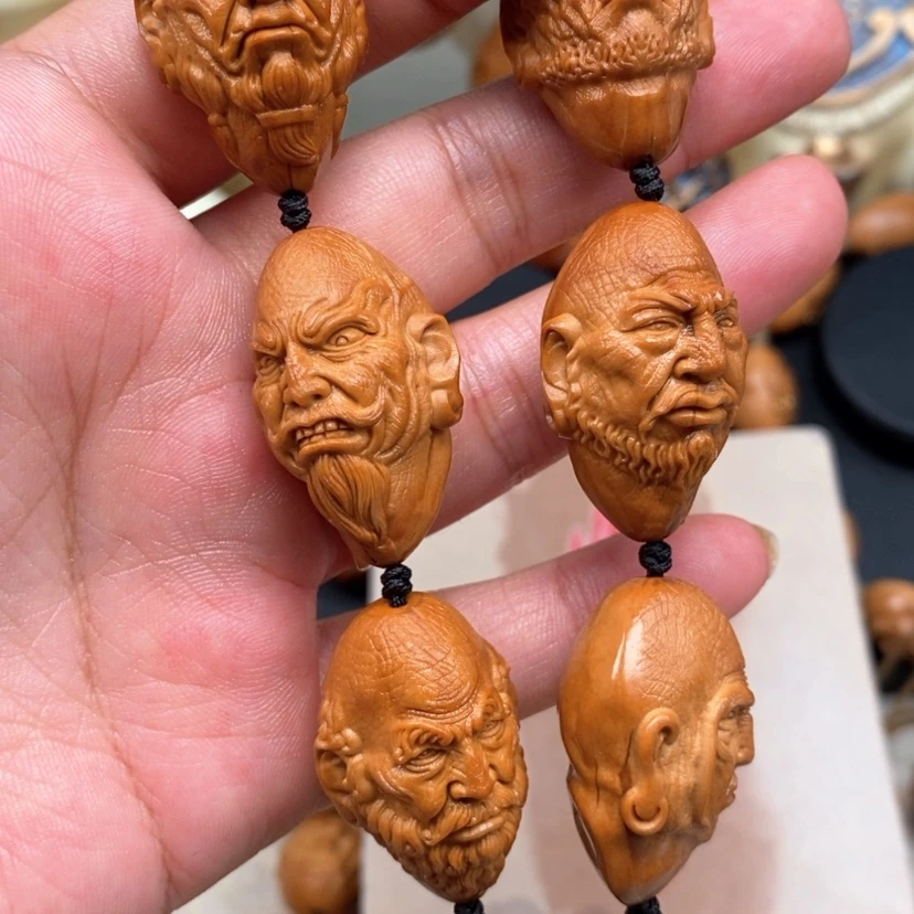 【闪购商品】橄榄核吊坠橄榄手工雕刻工艺