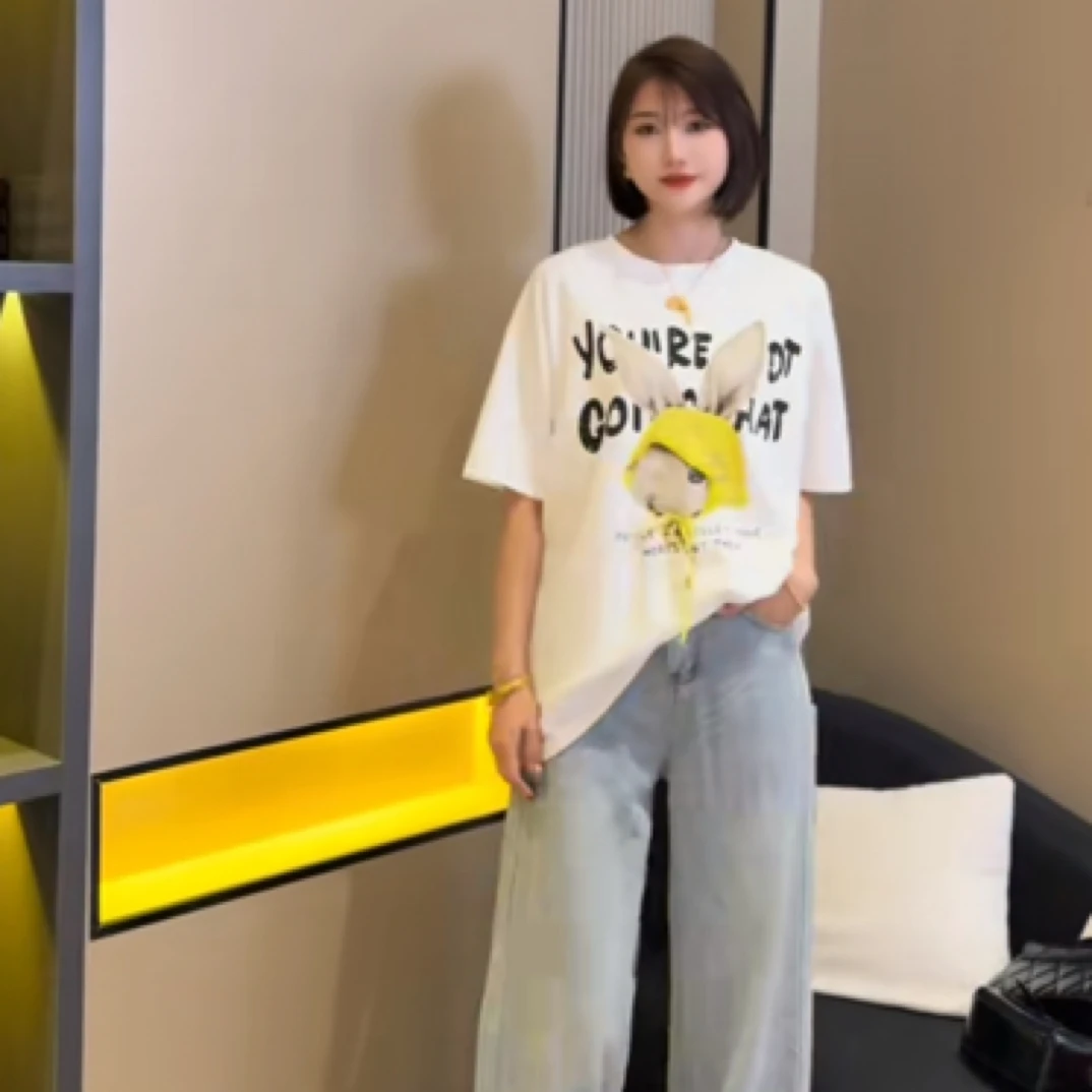 新款设计感小众高级感T恤1802