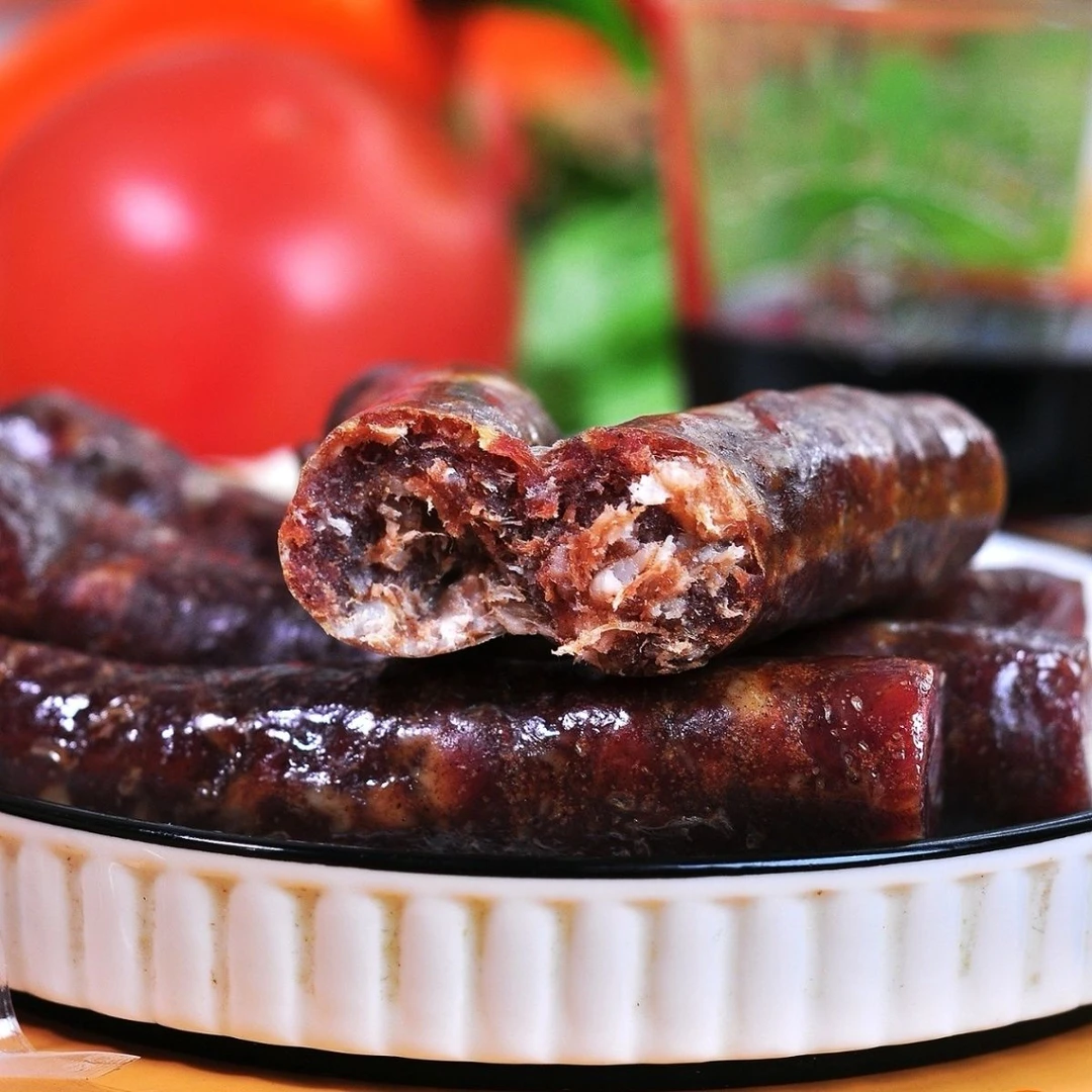 俄式风干肠腊肠纯肉肠俄罗斯风味肠肉灌肠无淀粉即食下酒菜250g