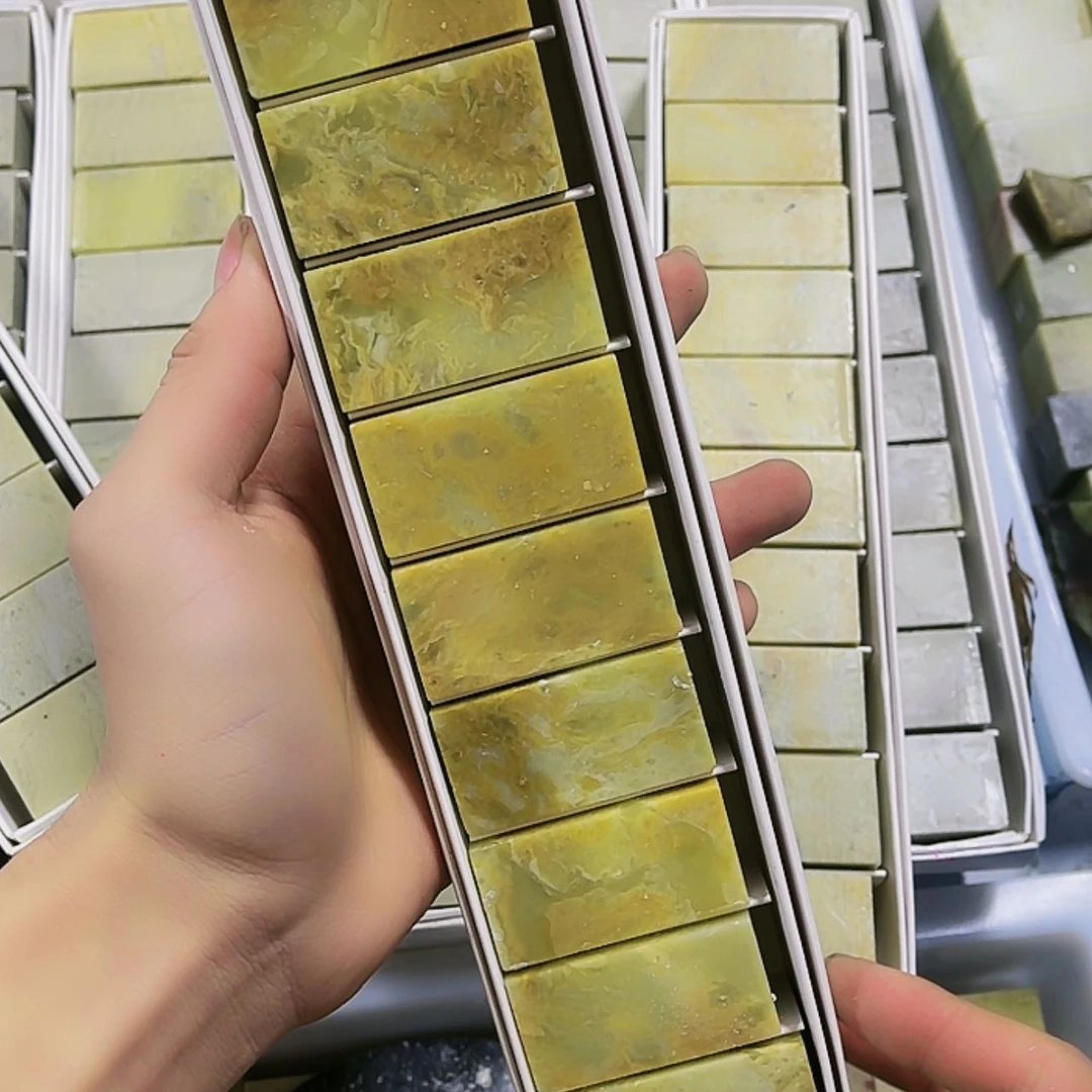 【闪购商品】青田石印石青田黄花2.5x5，10方