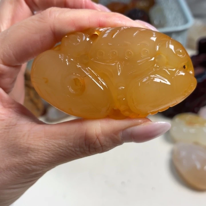 玛瑙/玉髓未镶嵌吊坠(不含链)