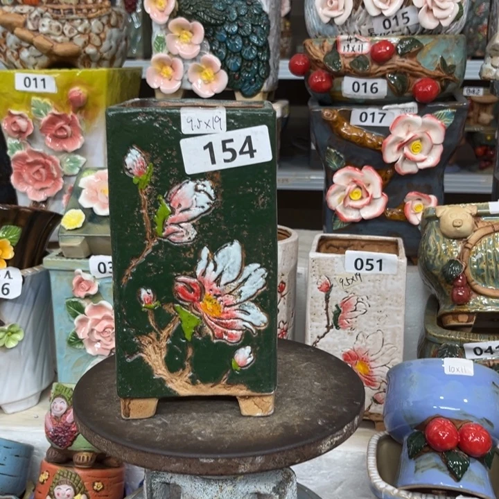 紫砂花盆粗陶材质多肉花盆