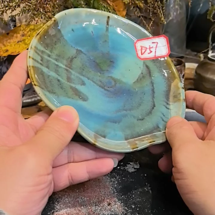 盘陶手工高温原矿窑变新品福利