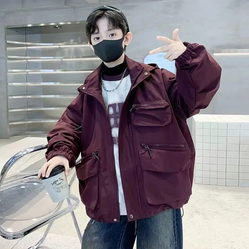 WT-795 两色 韩版棉服冬季简约百搭儿童夹棉外套宝宝洋气棉衣