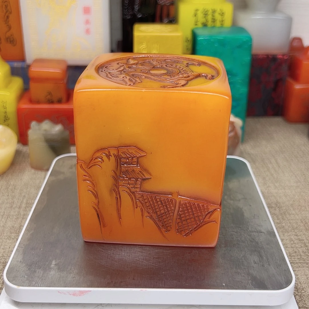 寿山石印石精品印章