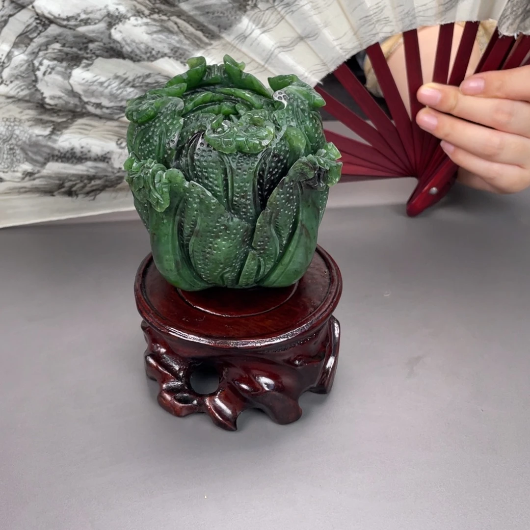 和田玉未镶嵌摆件