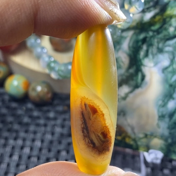 鱼***塘玛瑙/玉髓未镶嵌1