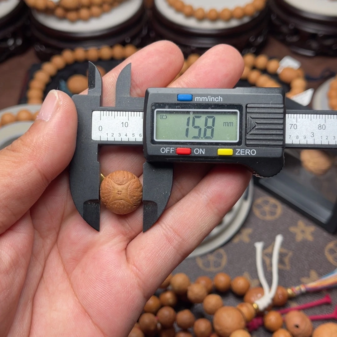 手串凤眼菩提15.8单颗麒麟三通