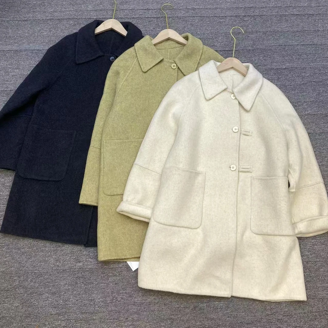 8815中长款秋冬长外套（衣长86cm左右）