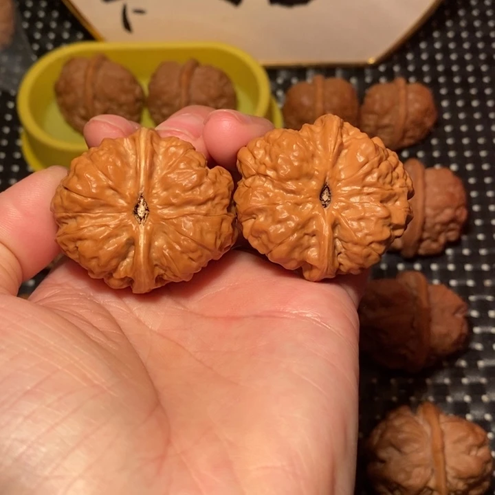 文玩核桃把件开背肌肉蛙