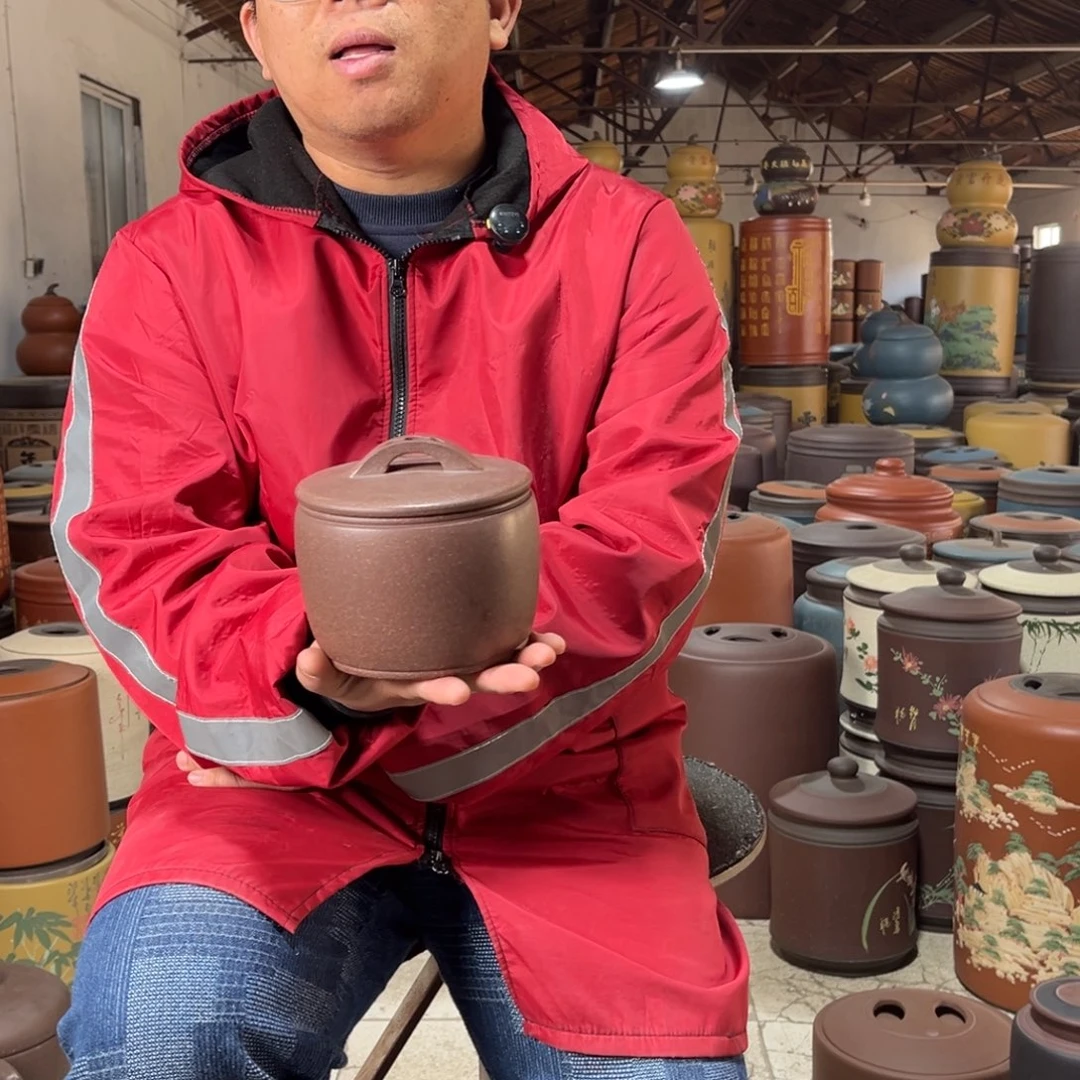 紫砂茶叶罐茶叶罐