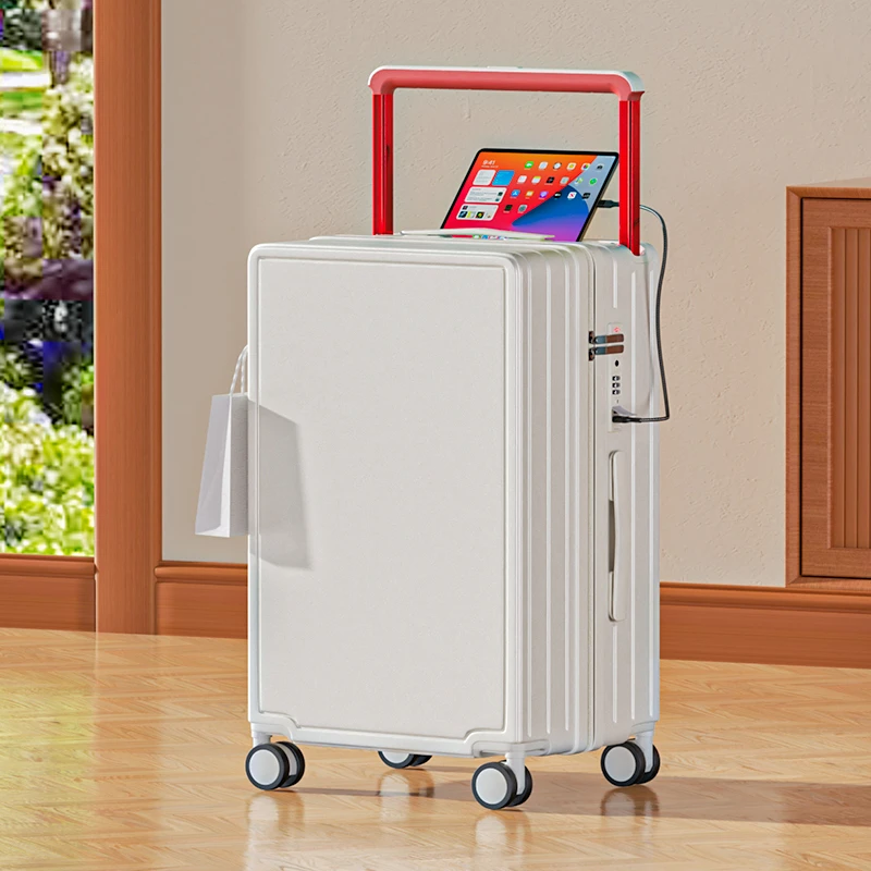 小米族宽拉杆行李箱20寸登机旅行箱女大容量2025新款密码皮箱子男