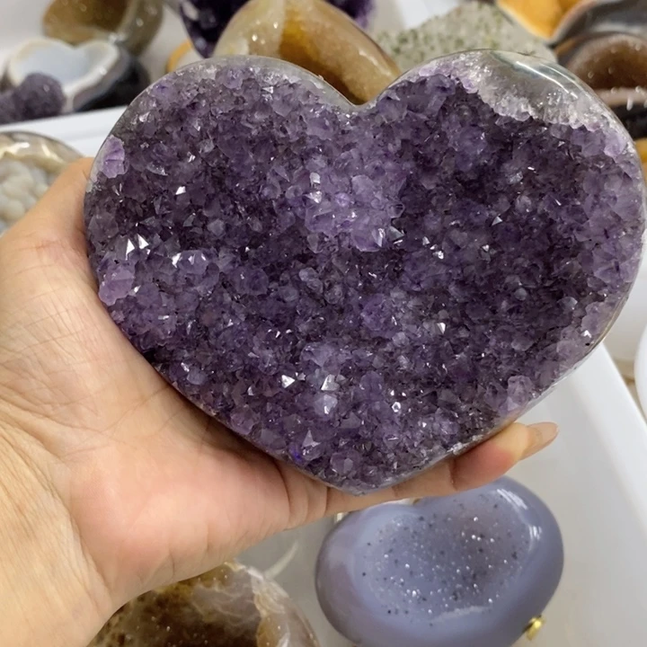 未镶嵌珠宝半成品紫晶