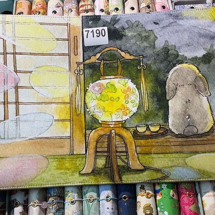 织绣B5活页不加纸7190