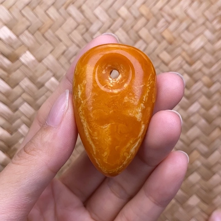 琥珀未镶嵌裸石蜜蜡M