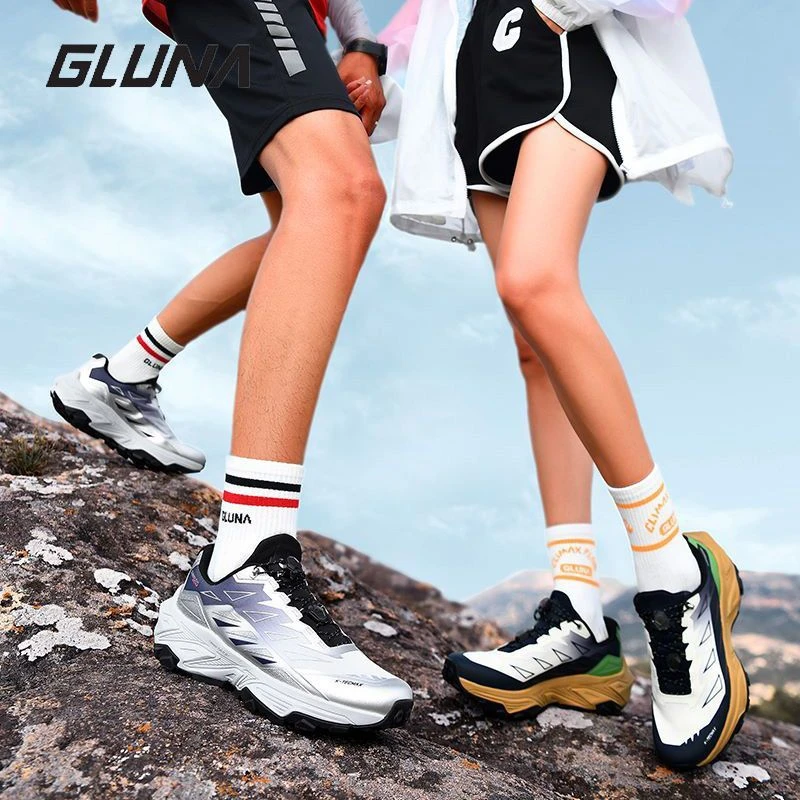 挑战者哥鲁纳系列崇山2代跑山防滑陡步减震潮流百搭越野登山鞋