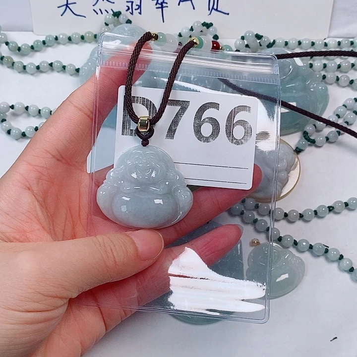翡翠未镶嵌颈饰天然