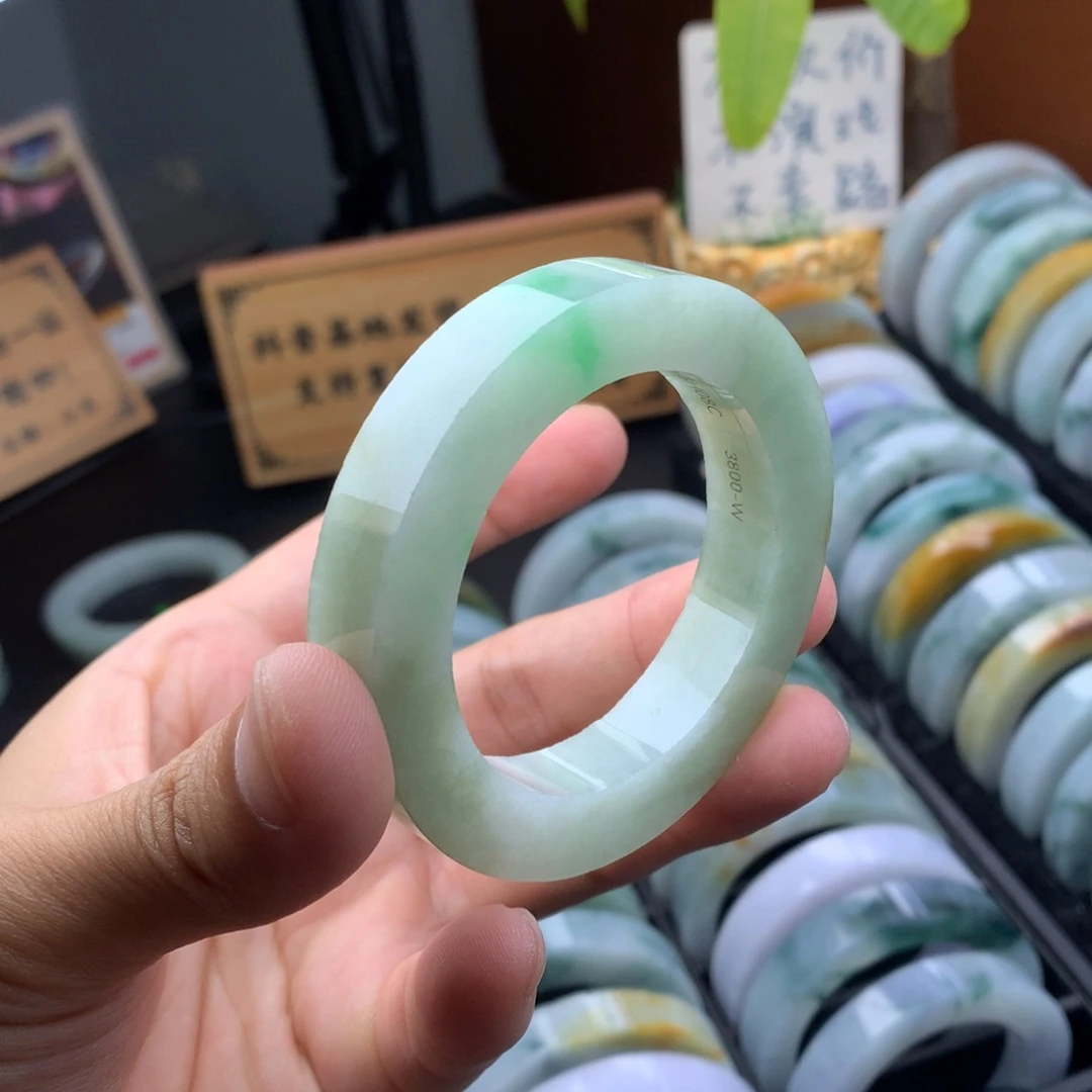 未镶嵌手镯定制翡翠定制手镯